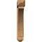 Ekena Millwork Thorton Arts and Crafts Smooth Bracket w/ Offset Brace, Western Red Cedar, 7 1/2"W x 44"D x 44"H BKT0806X44X44THR03SWR - alternate 3